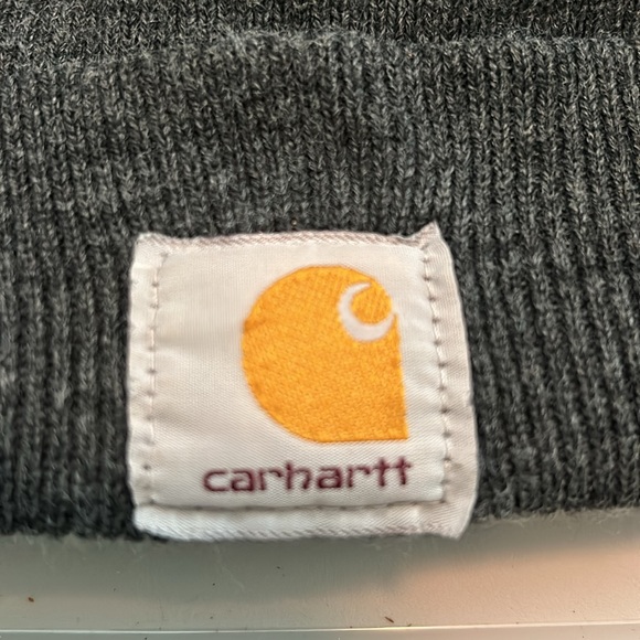 Vintage Carhartt winter hat made In the USA. Vintage Carhartt red logo OS - Picture 4 of 7
